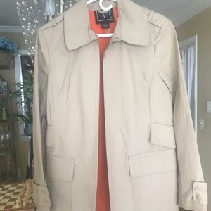 INC 3/4 length Light Spring Trench Coat M